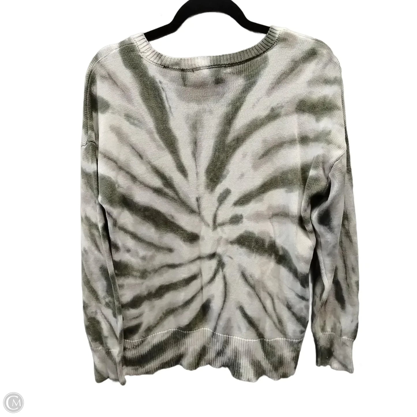 Sweater By Design History In Tie Dye Print, Size: L