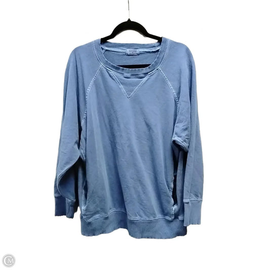 Sweatshirt Crewneck By Zenana In Purple, Size: 1x