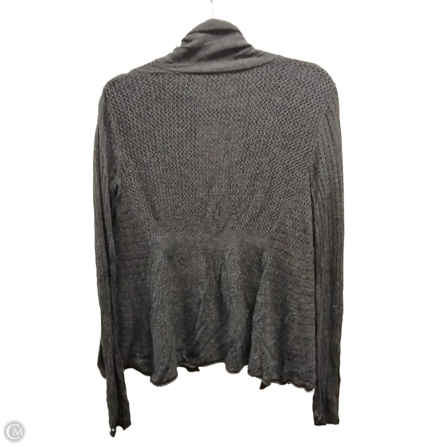 Cardigan By Express In Grey, Size: L