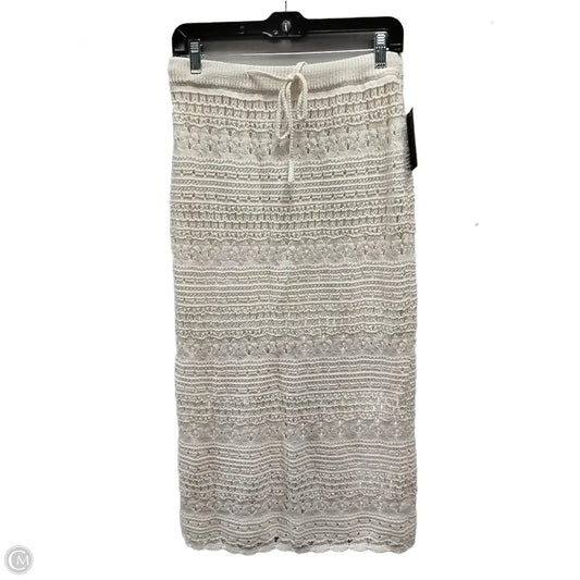 Skirt Maxi By Universal Thread In White, Size: M