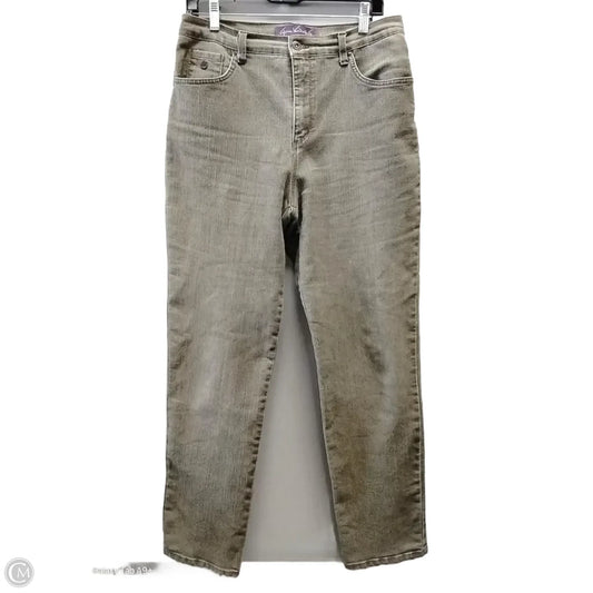 Jeans Straight By Gloria Vanderbilt In Brown, Size: 10