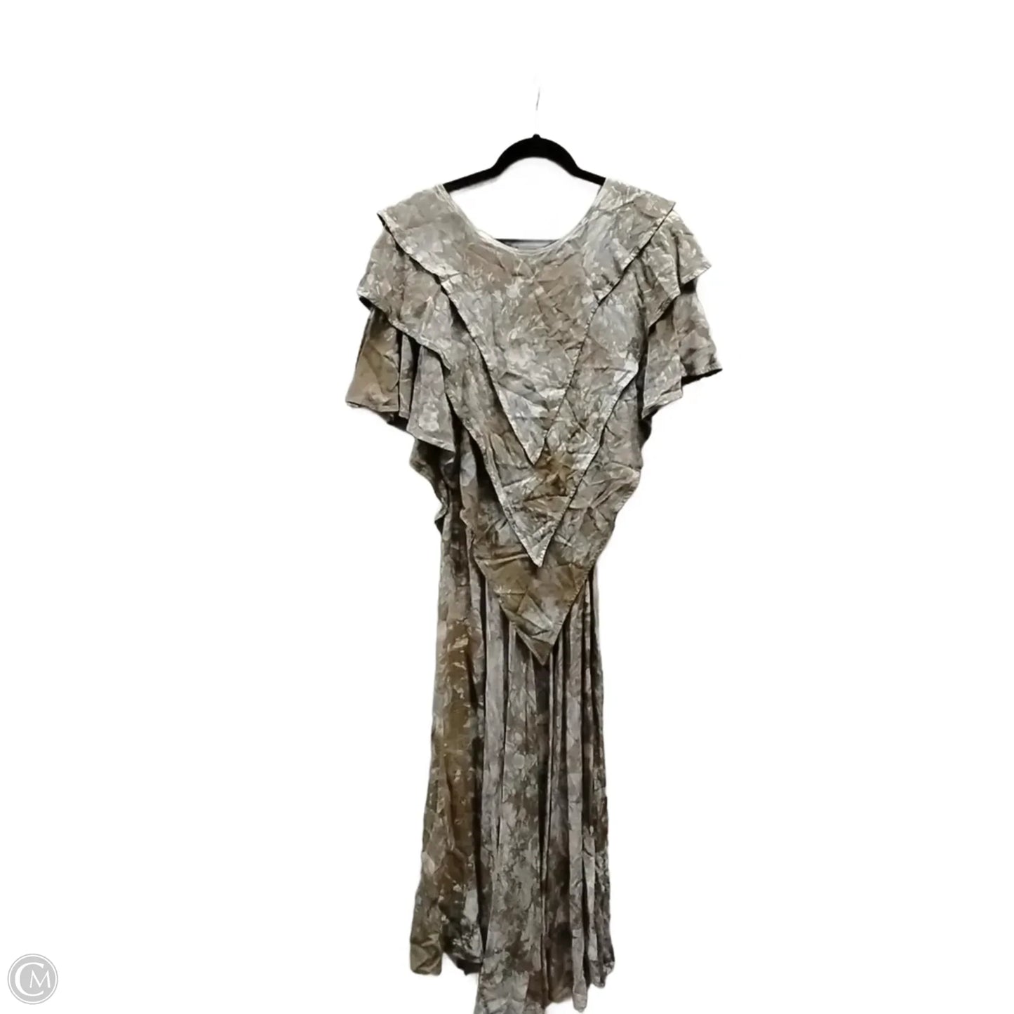 Dress Casual Maxi By Clothes Mentor In Brown, Size: L