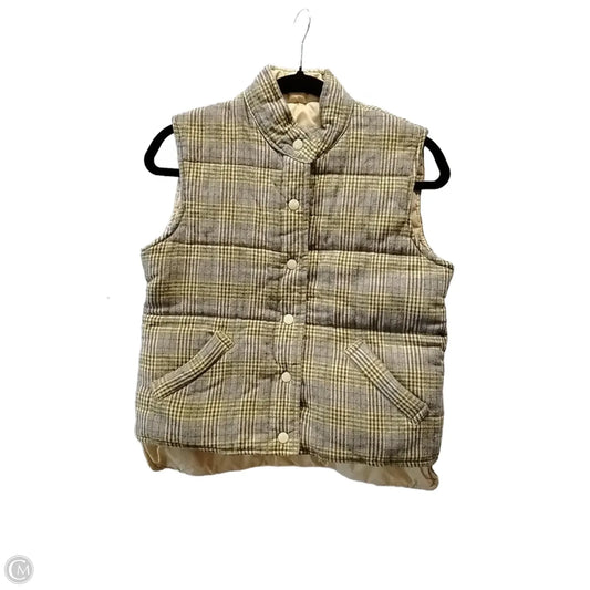 Vest Puffer & Quilted By Casual Corner In Multi-colored, Size: M