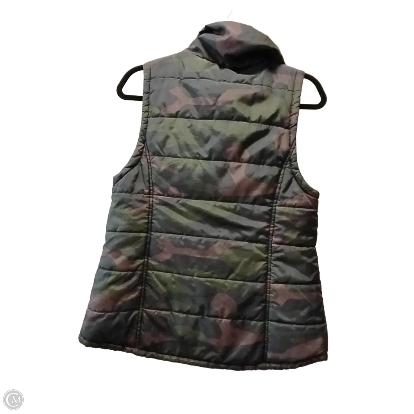 Vest puffer & quilted By Maurices In Camouflage Print, Size: L