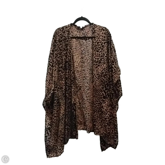 Shawl By See And Be Seen In Animal Print, Size: M