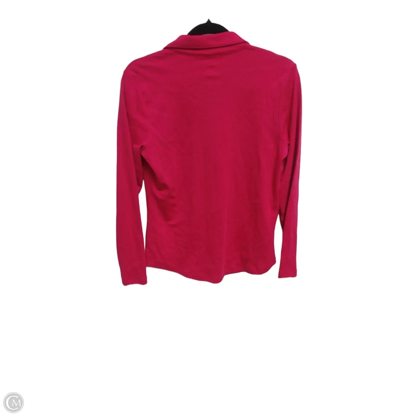 Top Long Sleeve By Isaac Mizrahi Live Qvc In Pink, Size: Xs