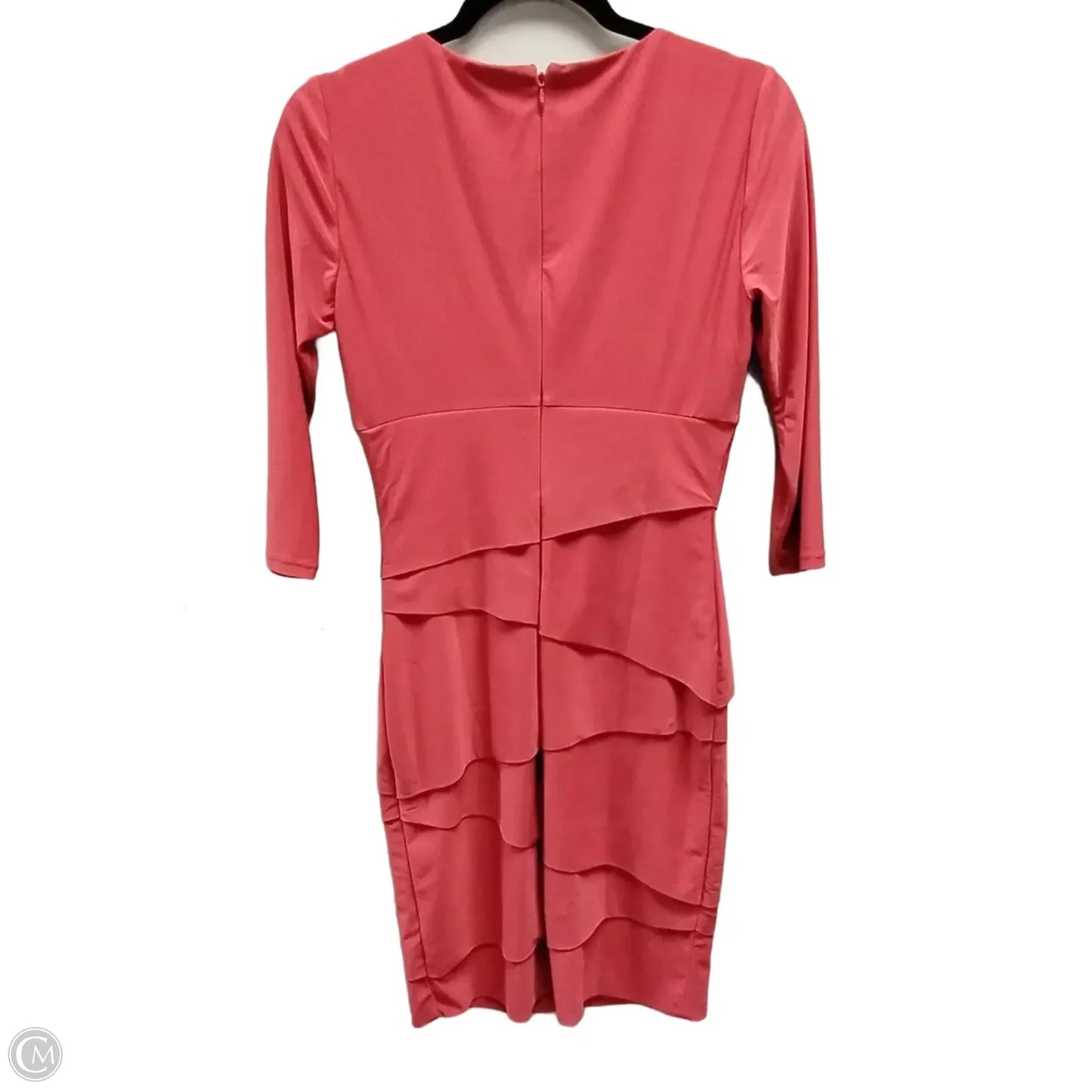 Dress Casual Midi By White House Black Market In Red, Size: 4