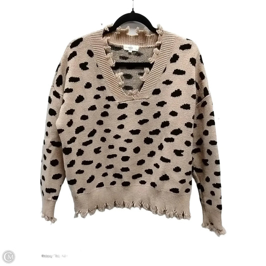 Sweater By Entro In Animal Print, Size: M