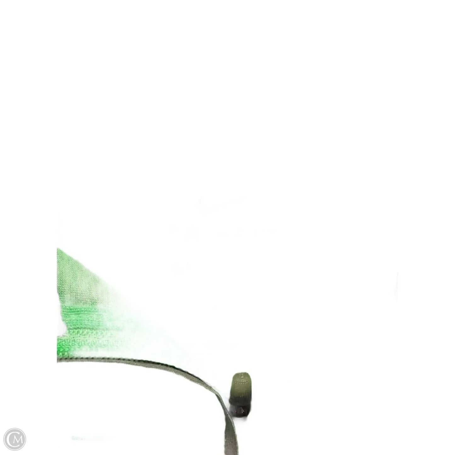 Athletic Jacket By Nike In Green, Size: S