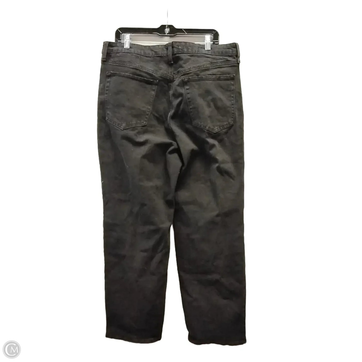 Jeans Straight By Old Navy In Black, Size: 16