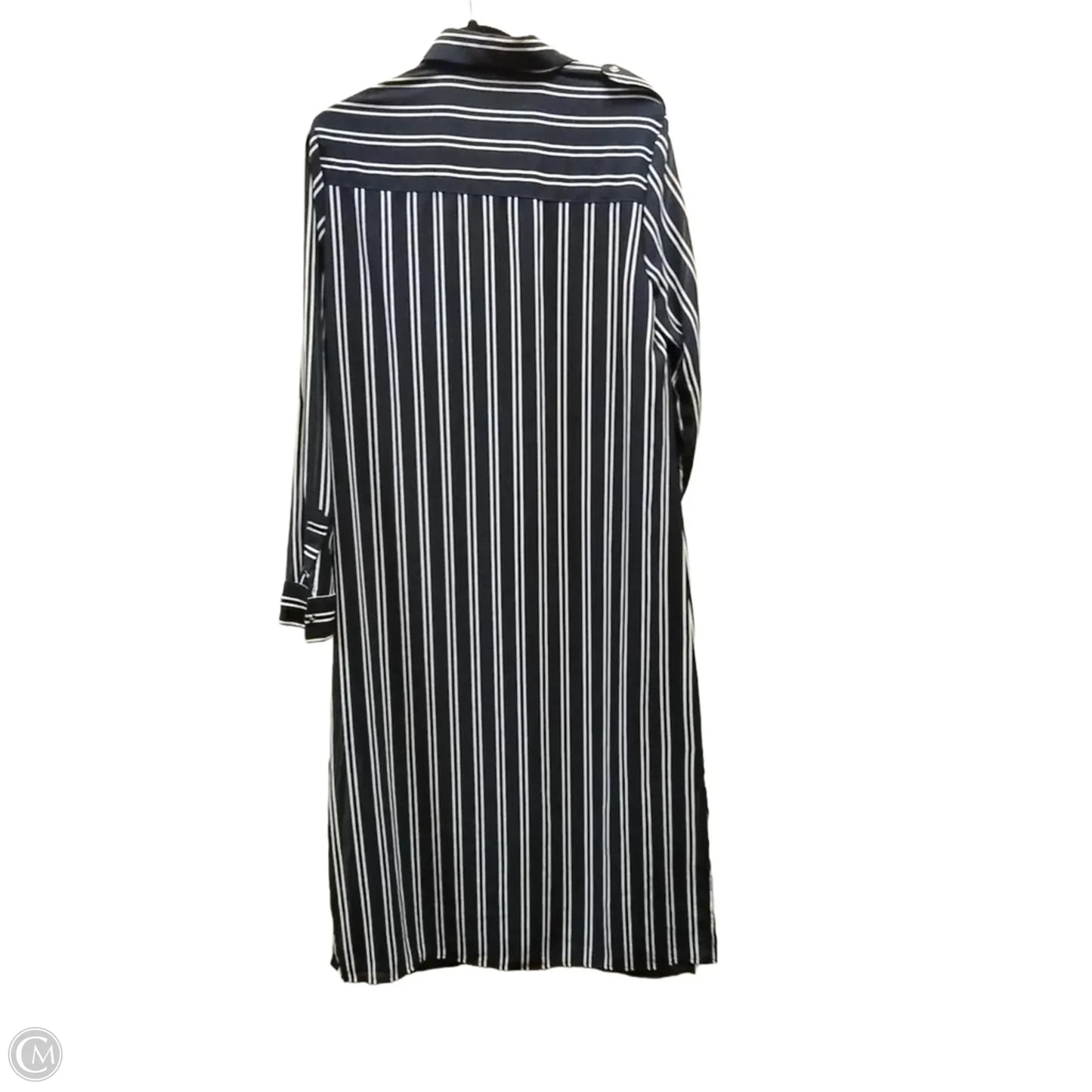 Dress Casual Maxi By Michael By Michael Kors In Striped Pattern, Size: L