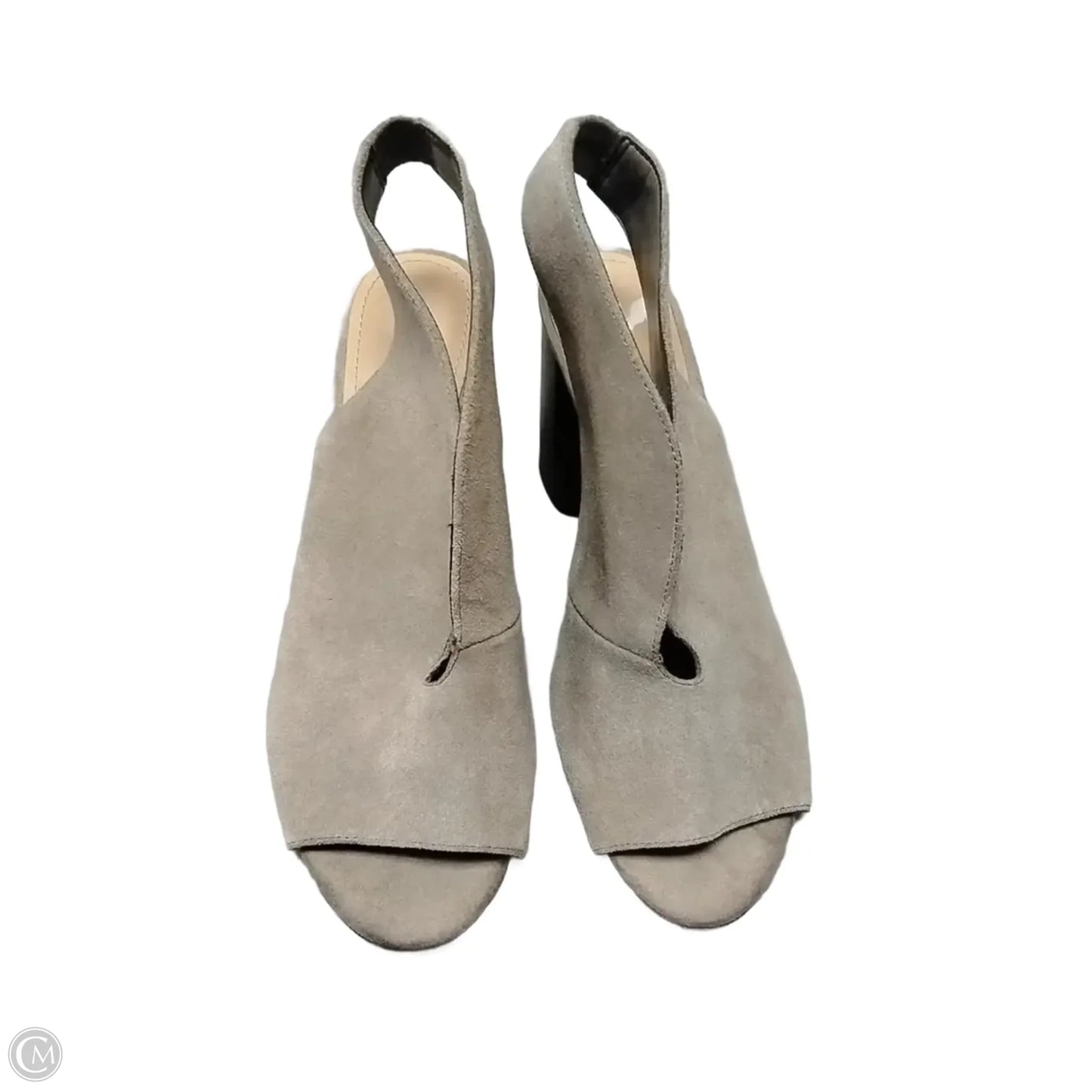 Shoes Heels Block By Gibson And Latimer In Brown & Grey, Size: 8