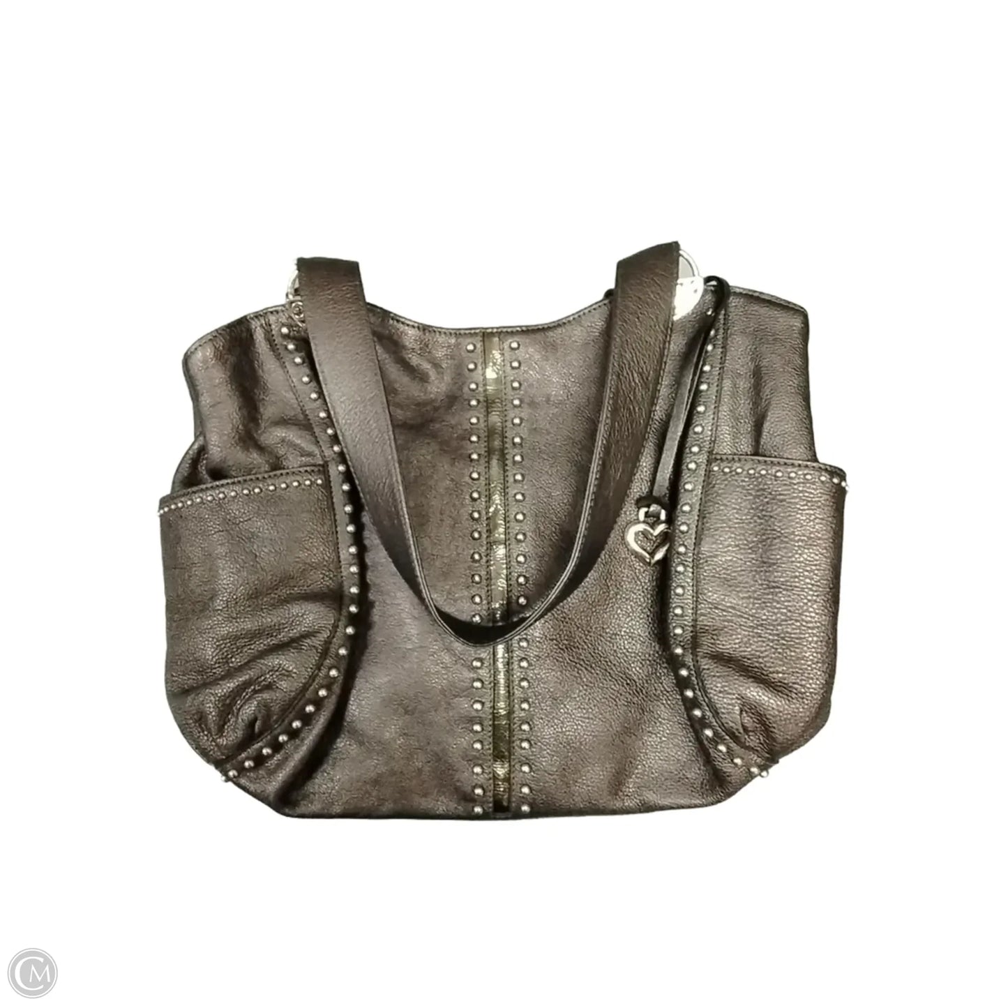 Handbag Leather By Brighton, Size: Medium