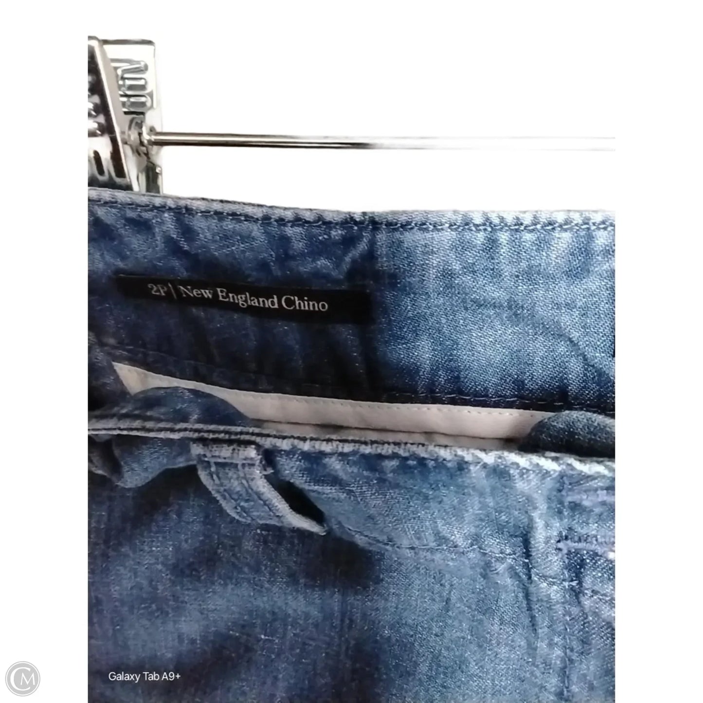 Jeans Wide Leg By Talbots In Blue Denim, Size: 2p