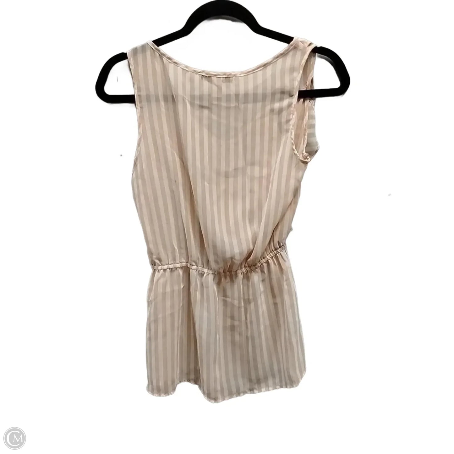 Blouse Short Sleeve By Forever 21 In Striped Pattern, Size: S