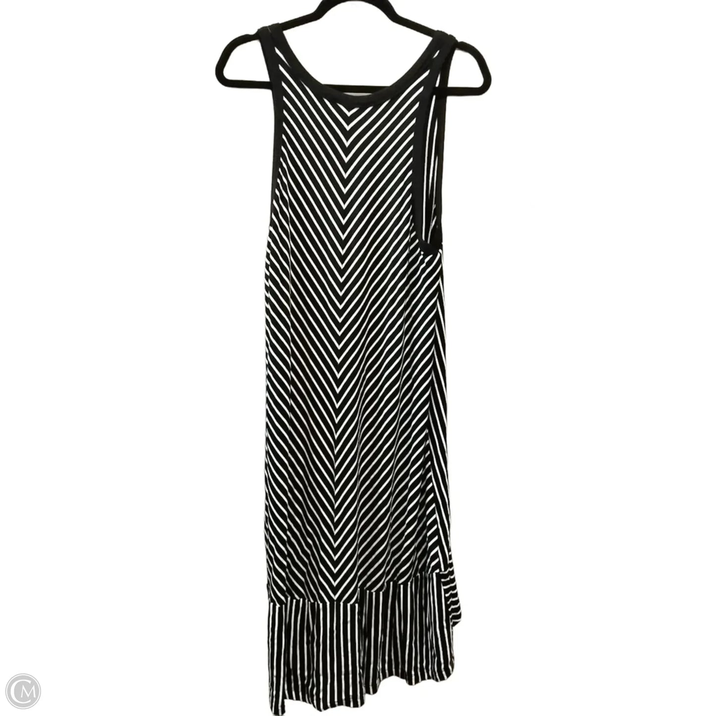 Dress Casual Midi By Cabi In Striped Pattern, Size: Xl