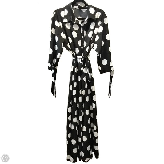 Dress Casual Maxi By Clothes Mentor In Polkadot Pattern, Size: Xl