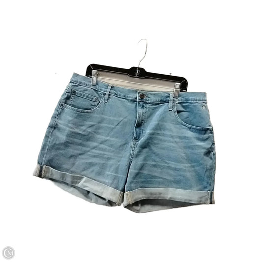 Shorts By Tommy Hilfiger In Blue Denim, Size: 18