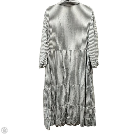 Dress Casual Maxi By Max Studio In Striped Pattern, Size: 2x