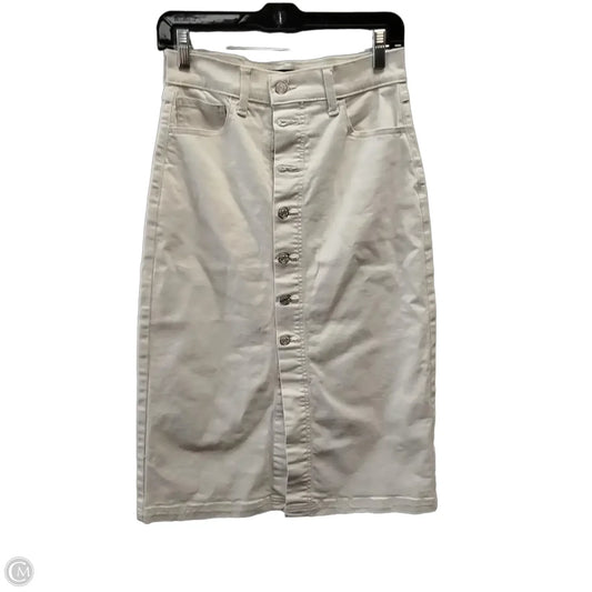 Skirt Maxi By Banana Republic In Beige, Size: 0