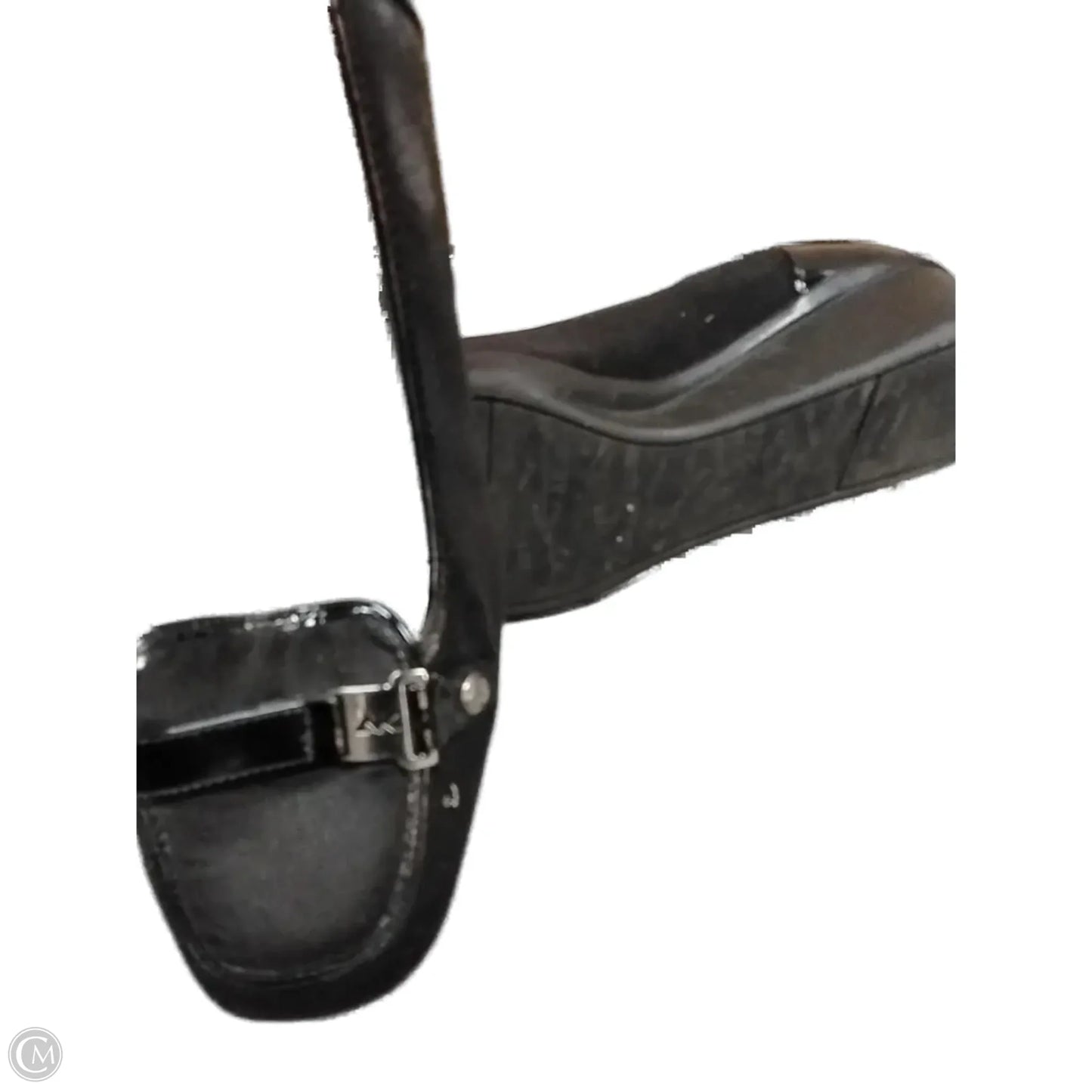 Shoes Heels Wedge By Anne Klein In Black, Size: 8