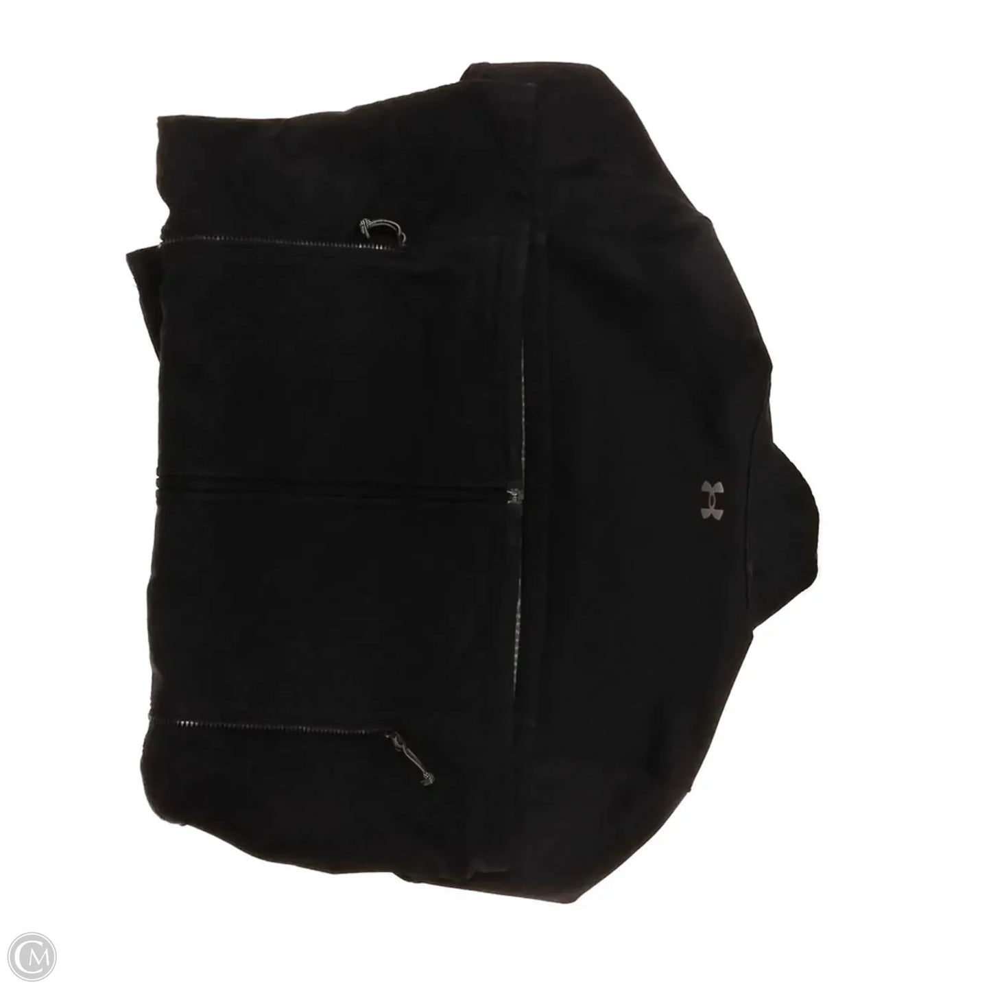 Athletic Jacket By Under Armour In Black, Size: M