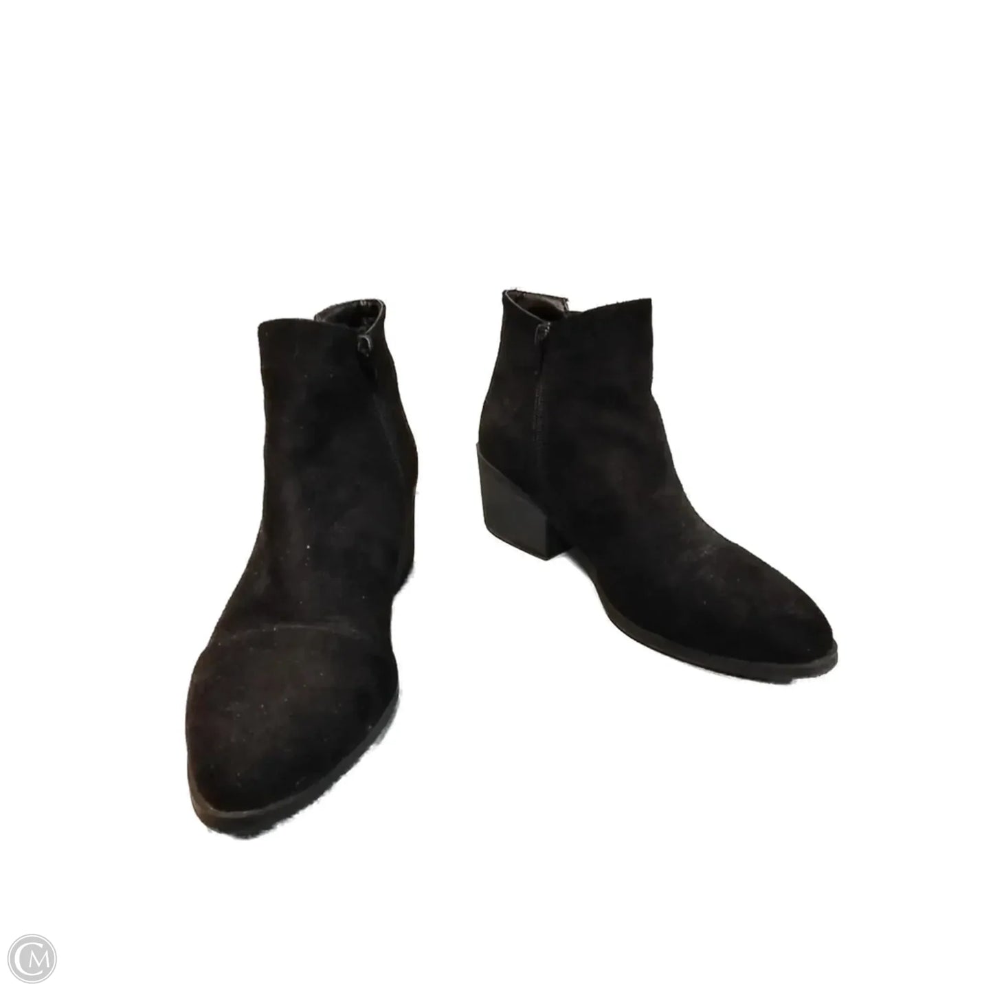 Boots Ankle Heels By Wild Diva In Black, Size: 7