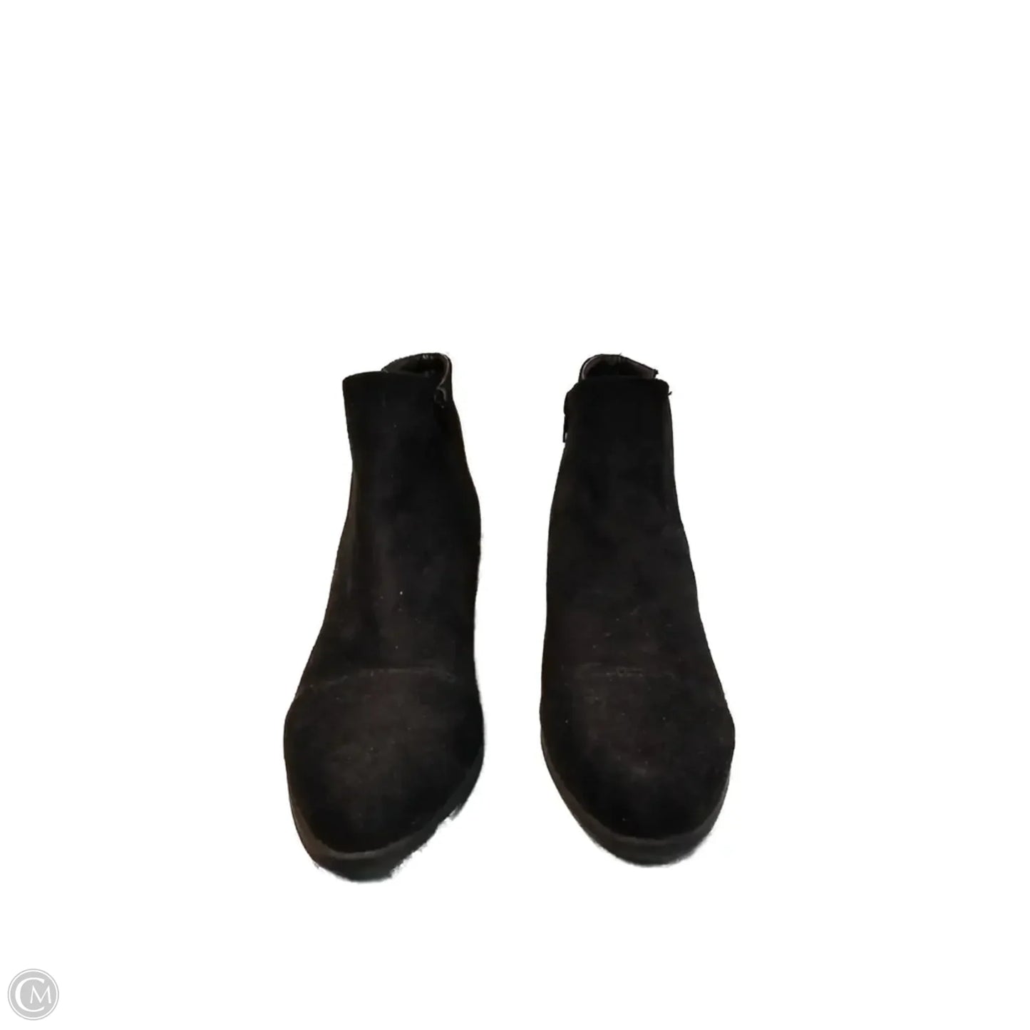 Boots Ankle Heels By Wild Diva In Black, Size: 7