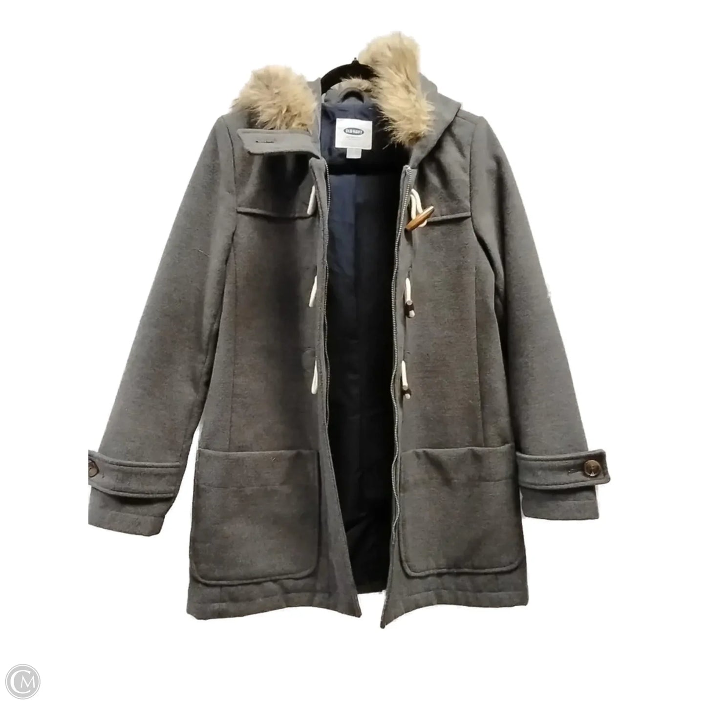 Coat Parka By Old Navy In Grey, Size: S