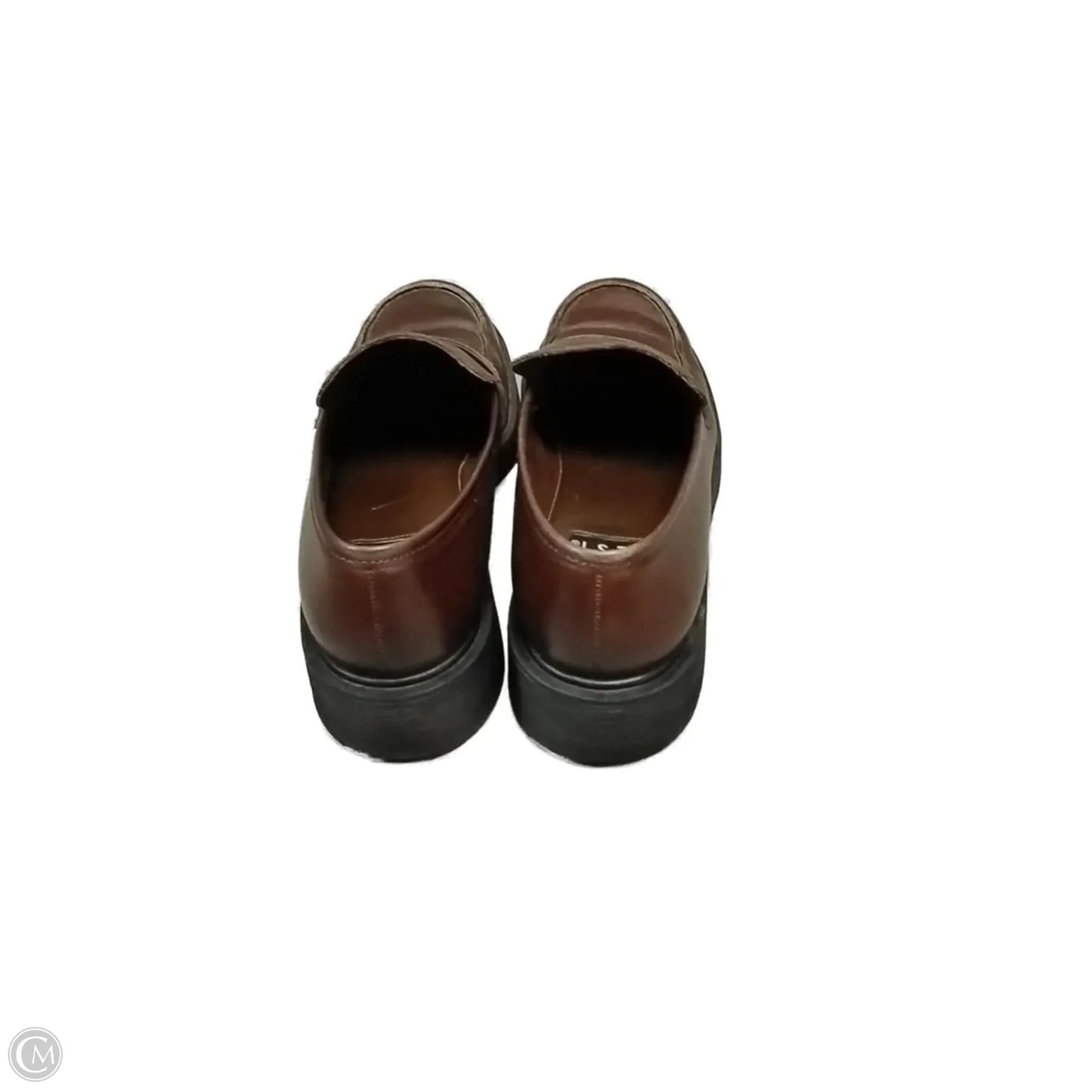 Shoes Heels Block By Nine West In Brown, Size: 7.5