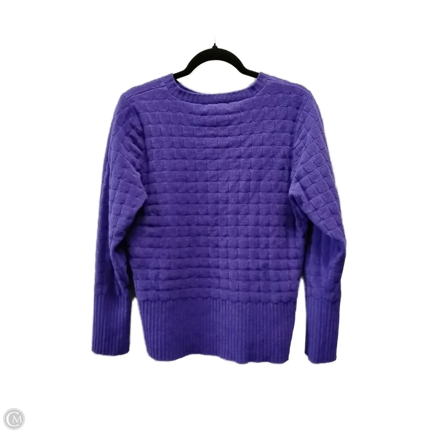 Sweater By Liz Claiborne In Purple, Size: M