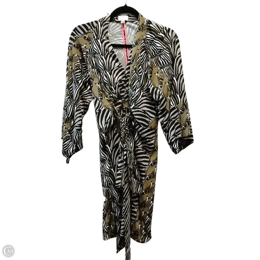 Dress Casual Short By Banana Republic In Zebra Print, Size: 0