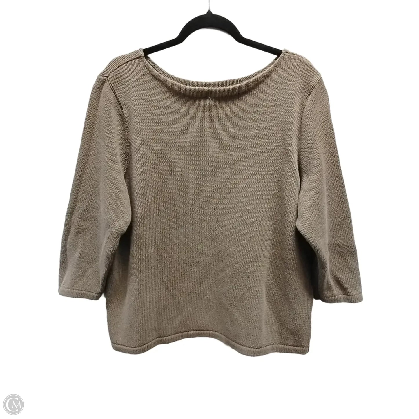 Sweater By Lauren By Ralph Lauren In Brown, Size: 2x