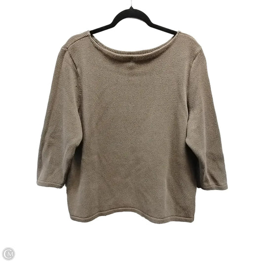Sweater By Lauren By Ralph Lauren In Brown, Size: 2x