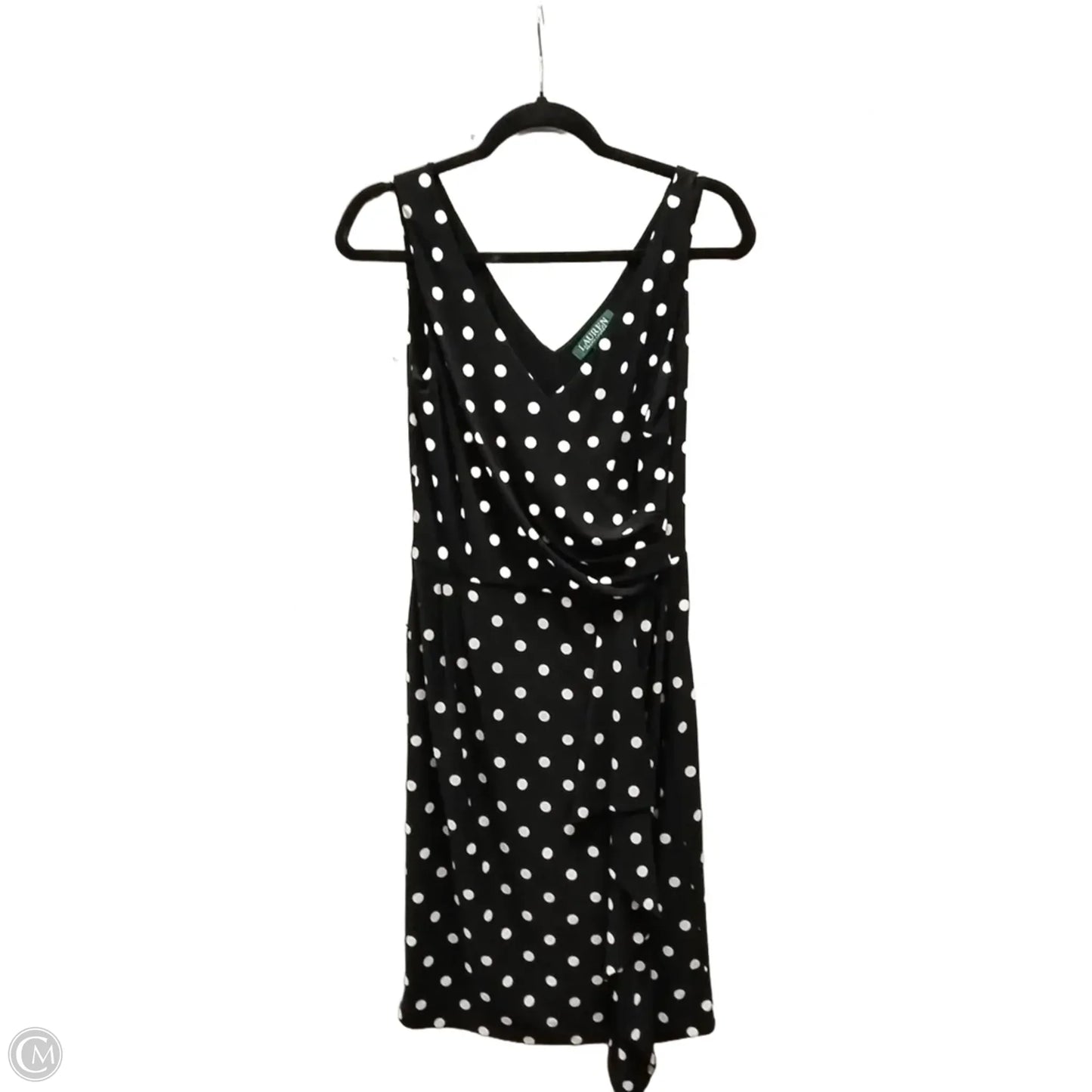 Dress Casual Short By Lauren By Ralph Lauren In Polkadot Pattern, Size: 6