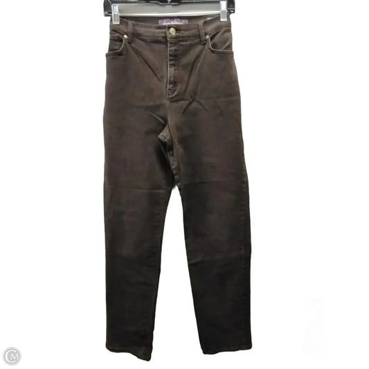 Jeans Boyfriend By Gloria Vanderbilt In Brown, Size: 12