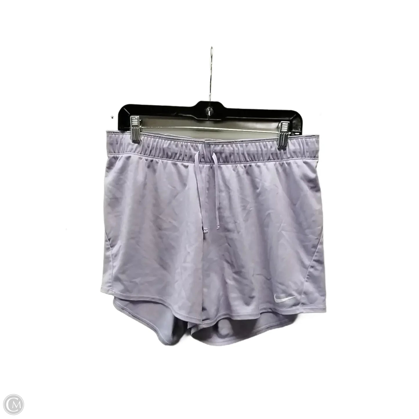 Athletic Shorts By Nike Apparel In Purple, Size: L