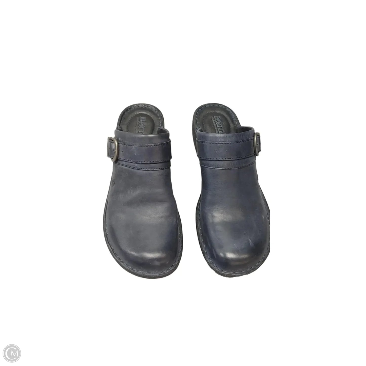 Shoes Flats By Born In Navy, Size: 8