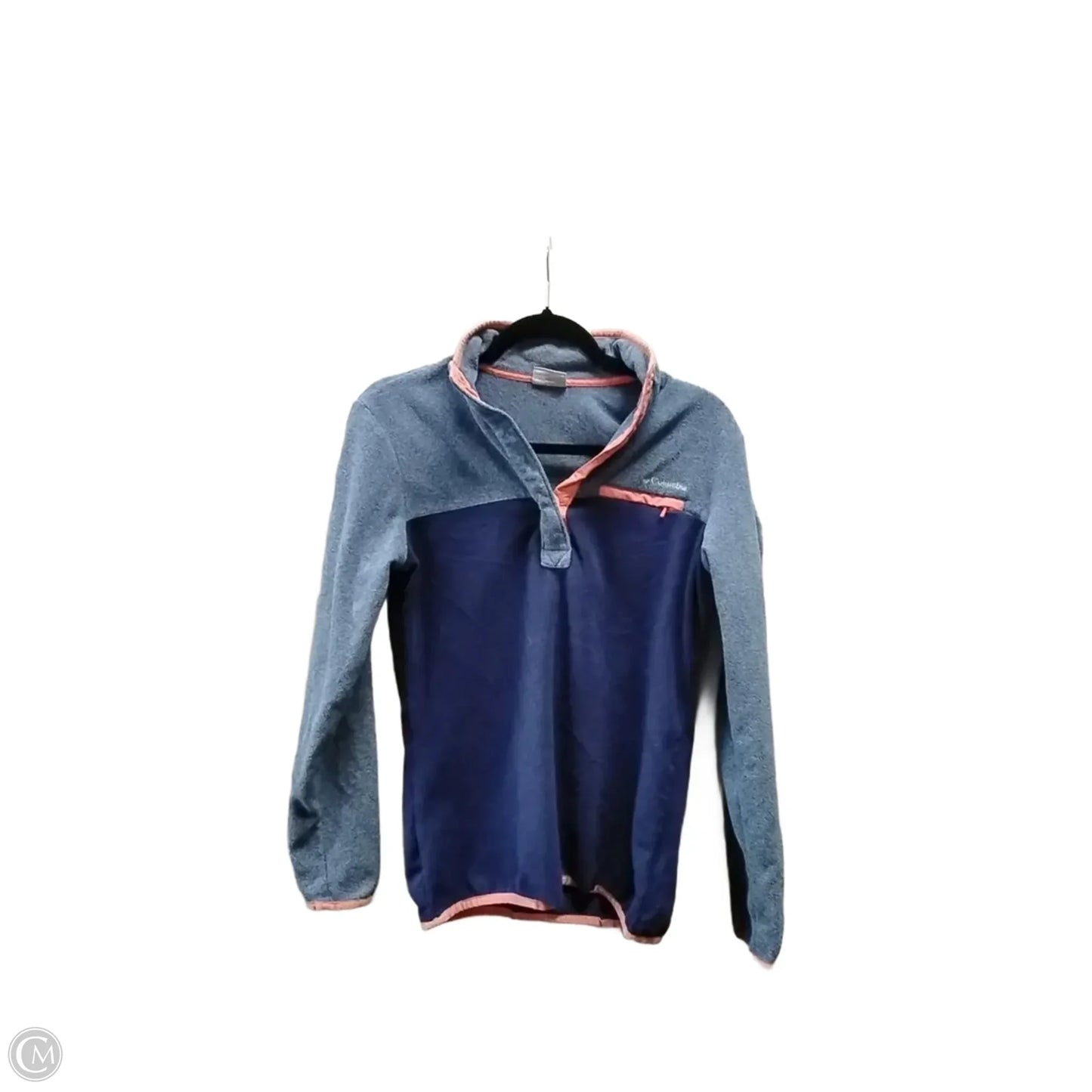 Sweatshirt Collar By Columbia In Blue, Size: S