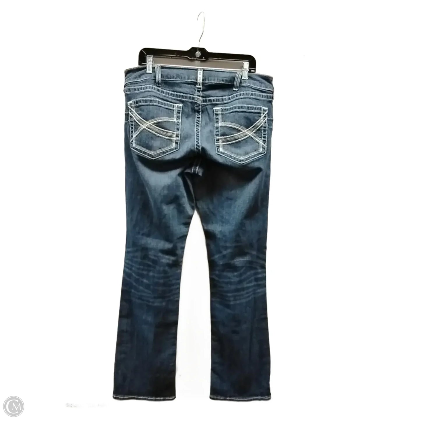 Jeans Boot Cut By Ariat In Blue, Size: 16