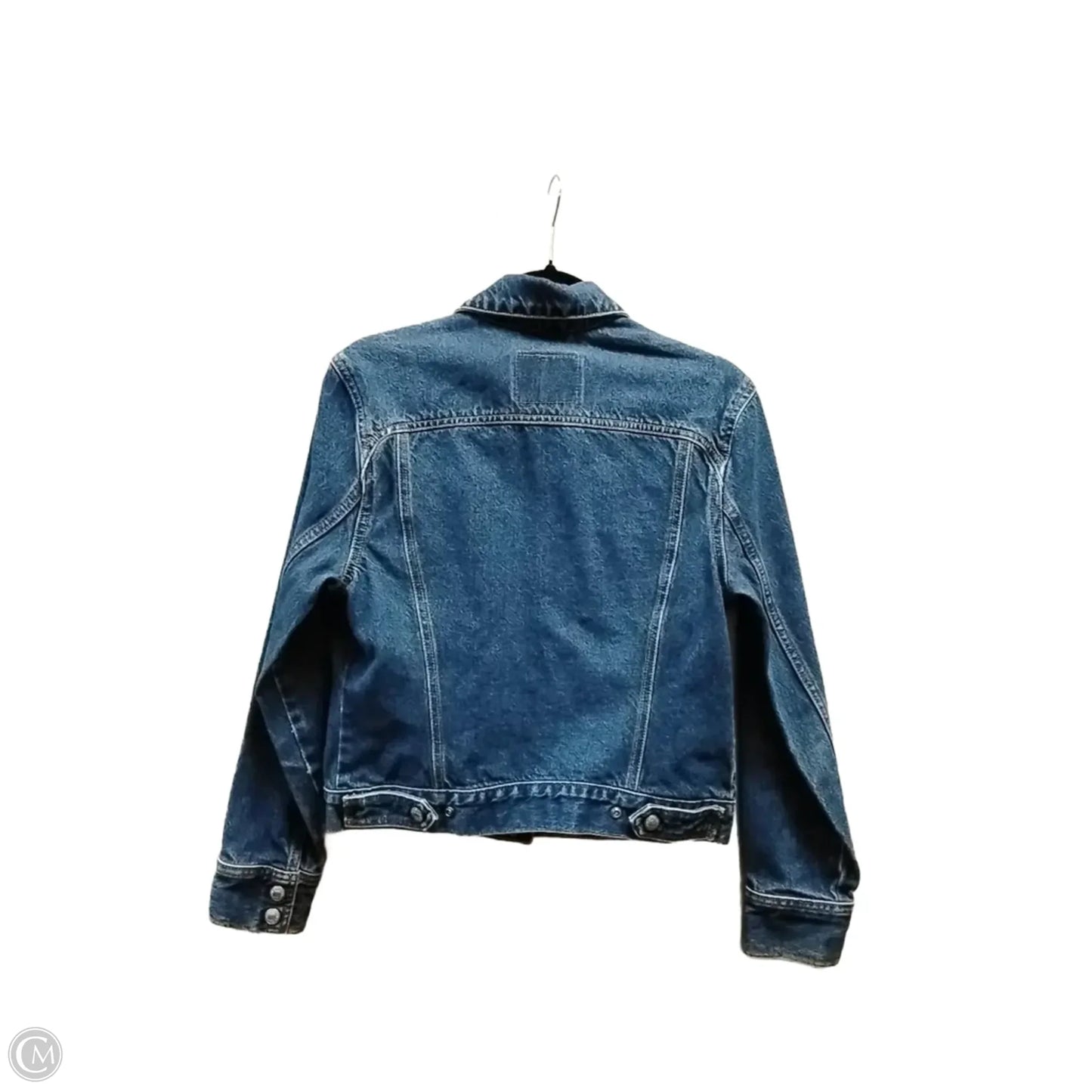 Jacket Denim By Levis In Blue Denim, Size: M