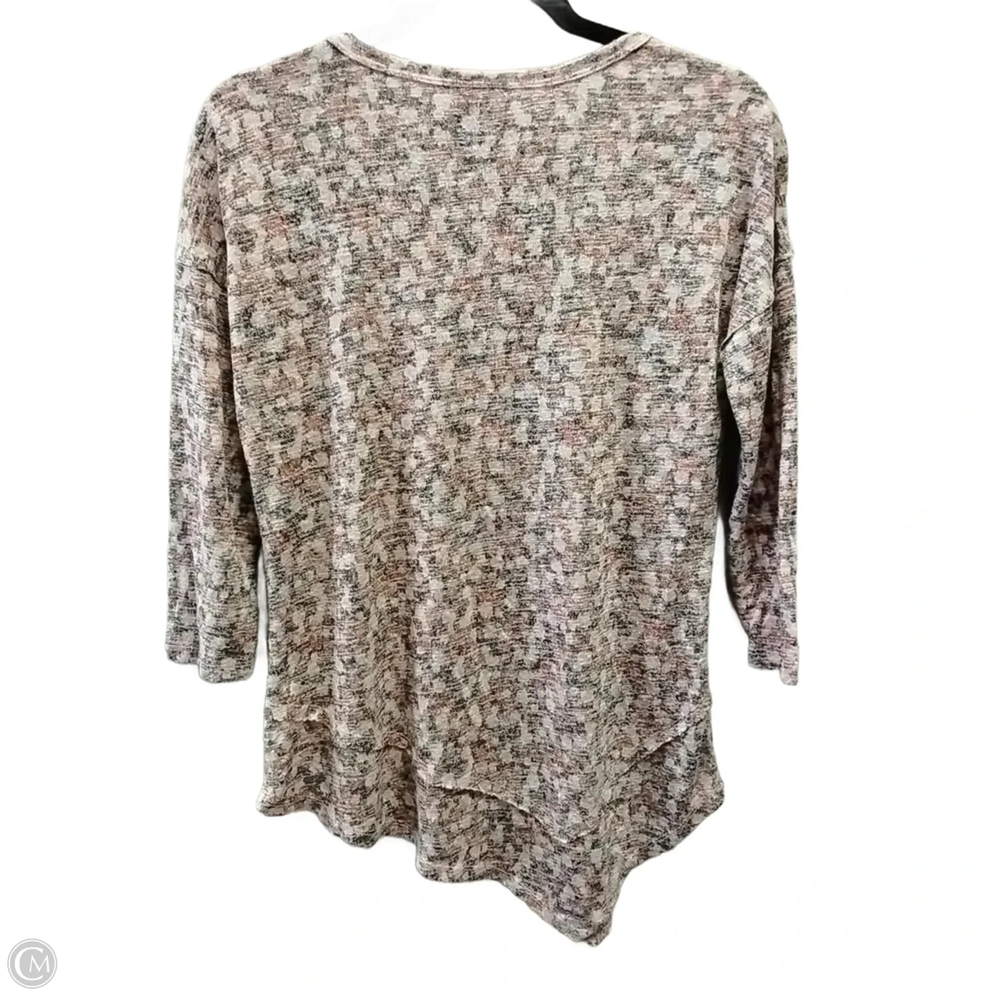 Top Long Sleeve By Bobeau In Red, Size: M