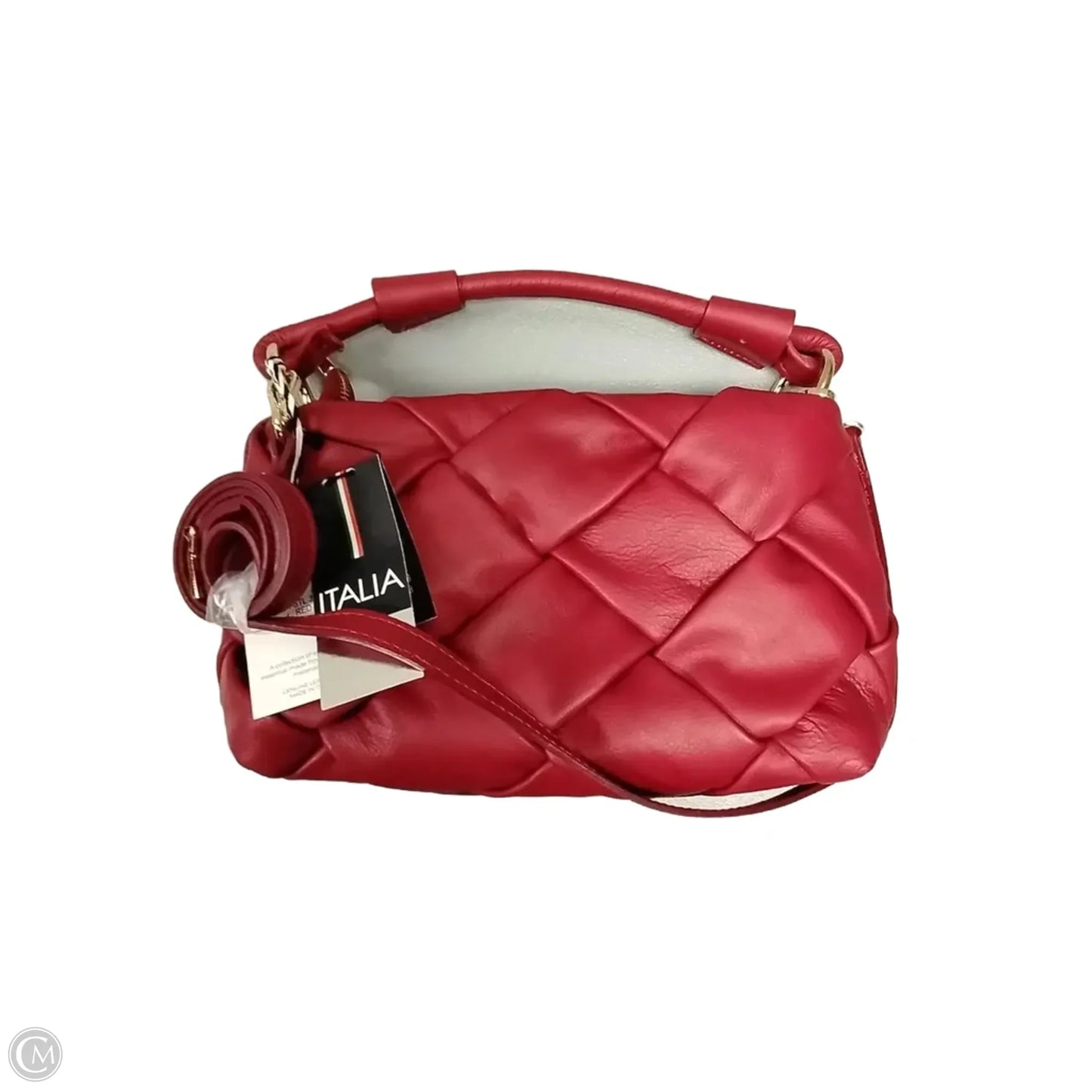 Crossbody Leather By Clothes Mentor, Size: Medium