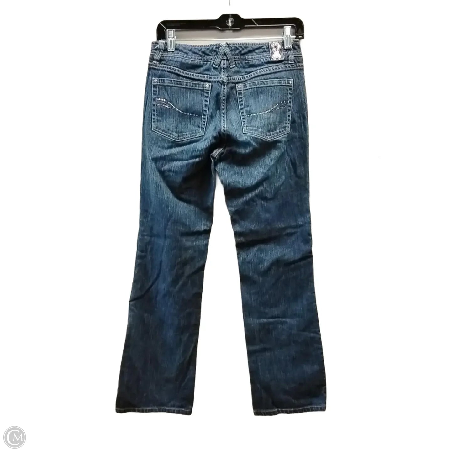 Jeans Wide Leg By White House Black Market In Blue Denim, Size: 4