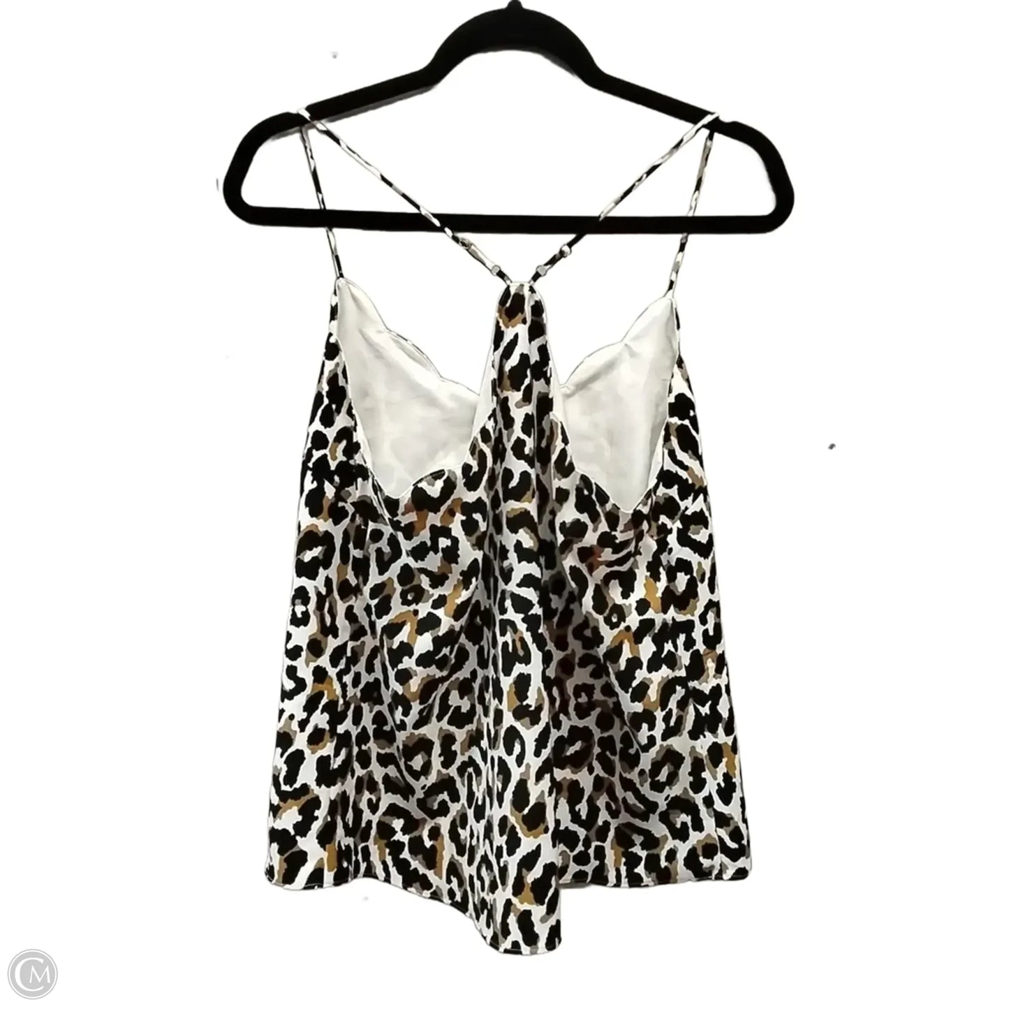 Top Sleeveless By J. Crew In Animal Print, Size: M