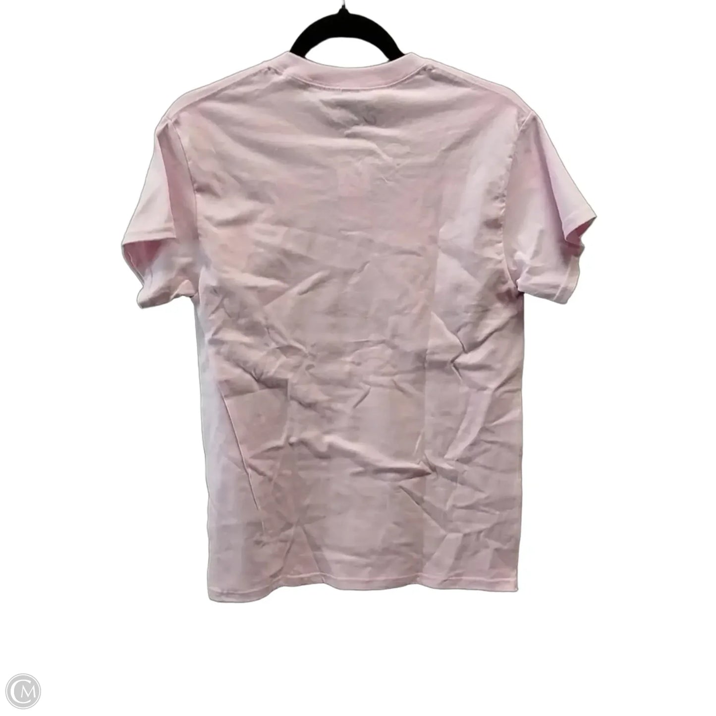 Top Short Sleeve Basic By Cmf In Pink, Size: M