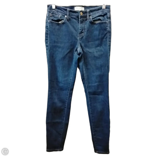 Jeans Straight By Madewell In Blue Denim, Size: 4