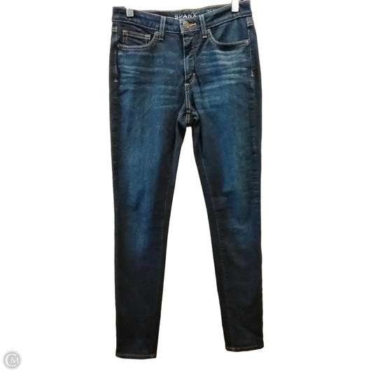 Jeans Straight By Spanx In Blue Denim, Size: 6