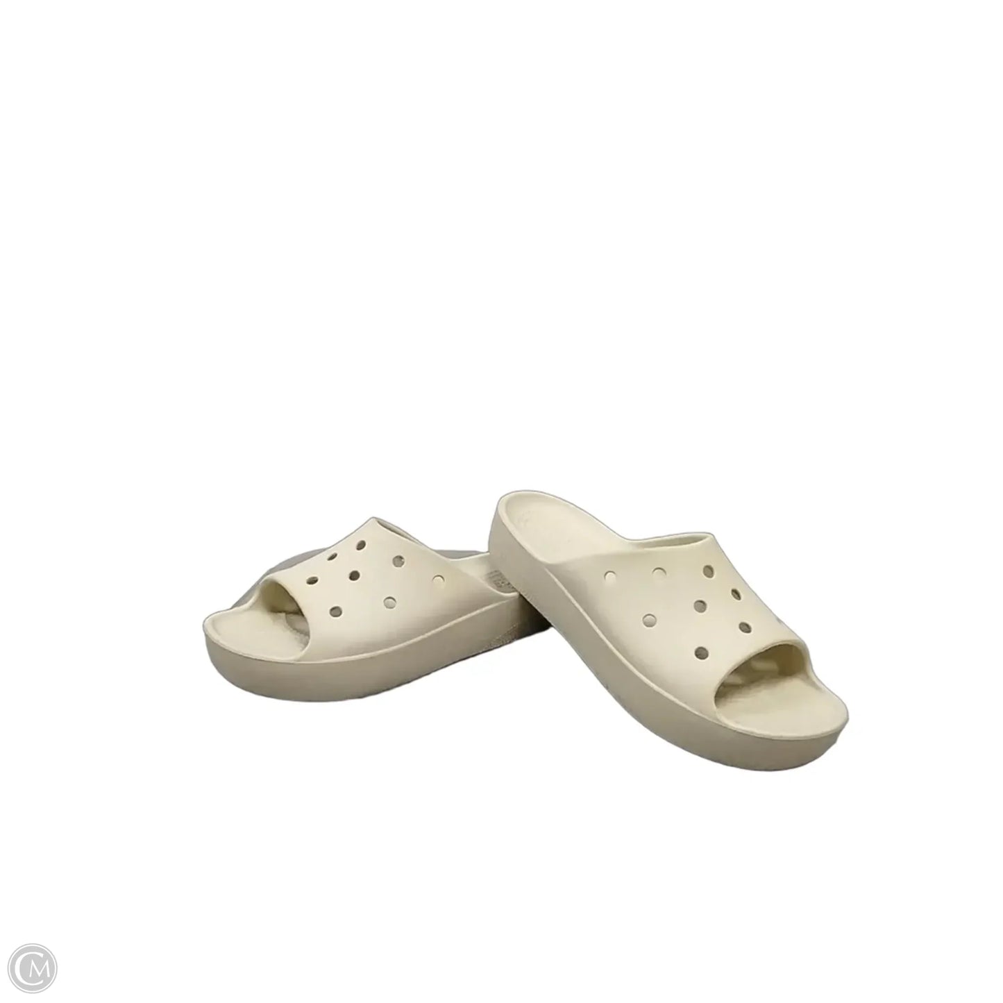 Sandals Sport By Crocs In Cream, Size: 10