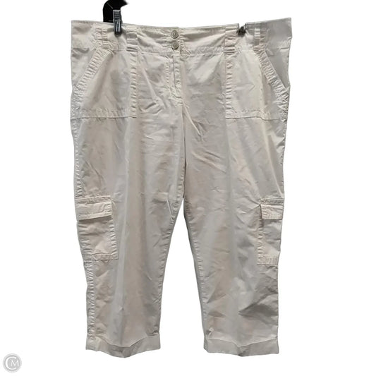 Pants Chinos & Khakis By Chaus In White, Size: 14
